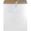 JAM Paper 12.75" x 15" White Flat Photo Mailer Peel & Seal Closure Envelopes, 6ct.