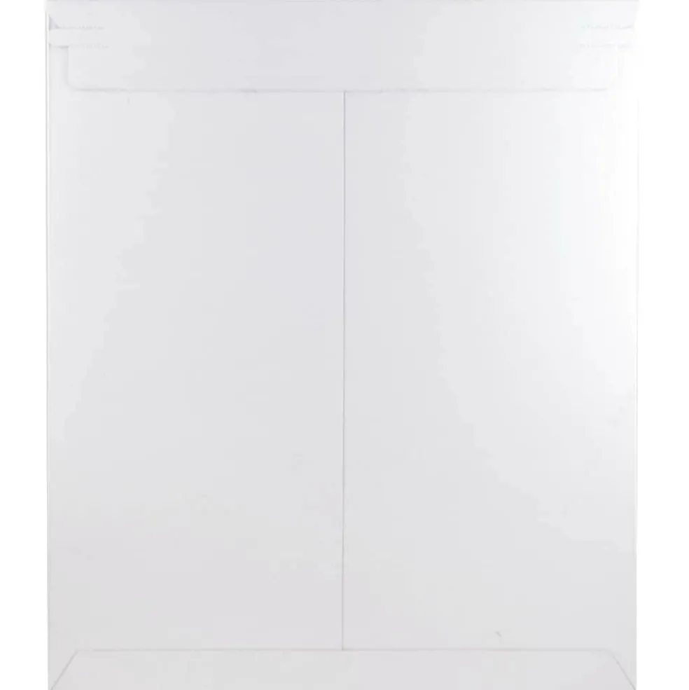 JAM Paper 12.75" x 15" White Flat Photo Mailer Peel & Seal Closure Envelopes, 6ct.