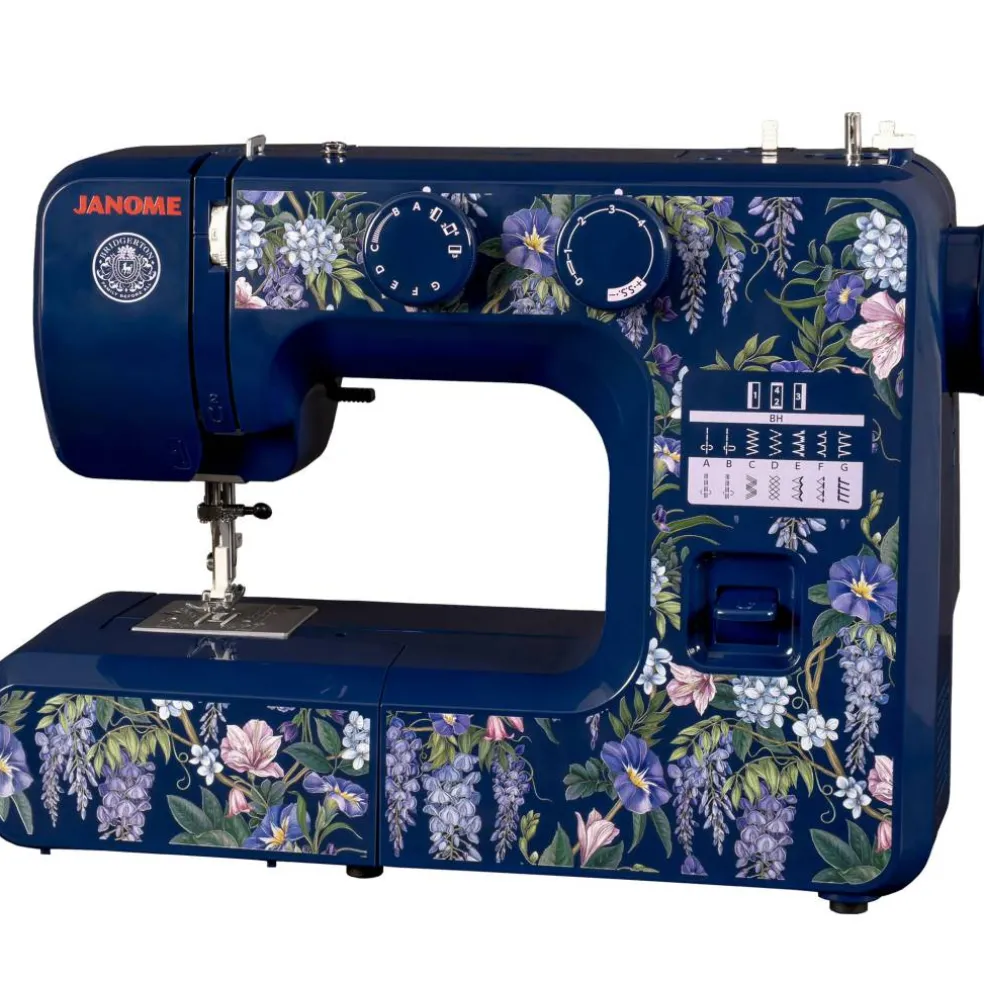 Janome Bridgerton Collection Easy-to-Use 15-Stitch Sewing Machine
