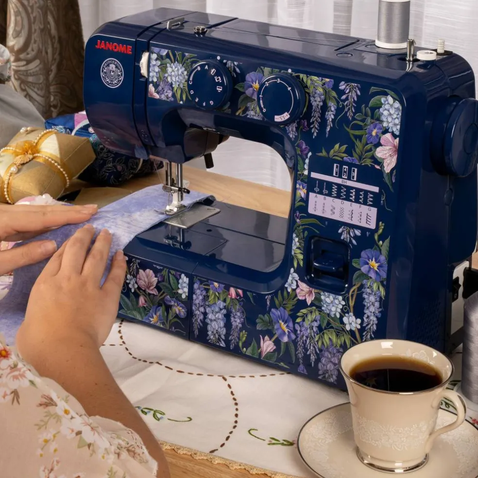 Janome Bridgerton Collection Easy-to-Use 15-Stitch Sewing Machine