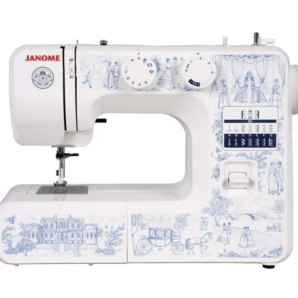 Janome Bridgerton Collection Easy-to-Use 15-Stitch Sewing Machine