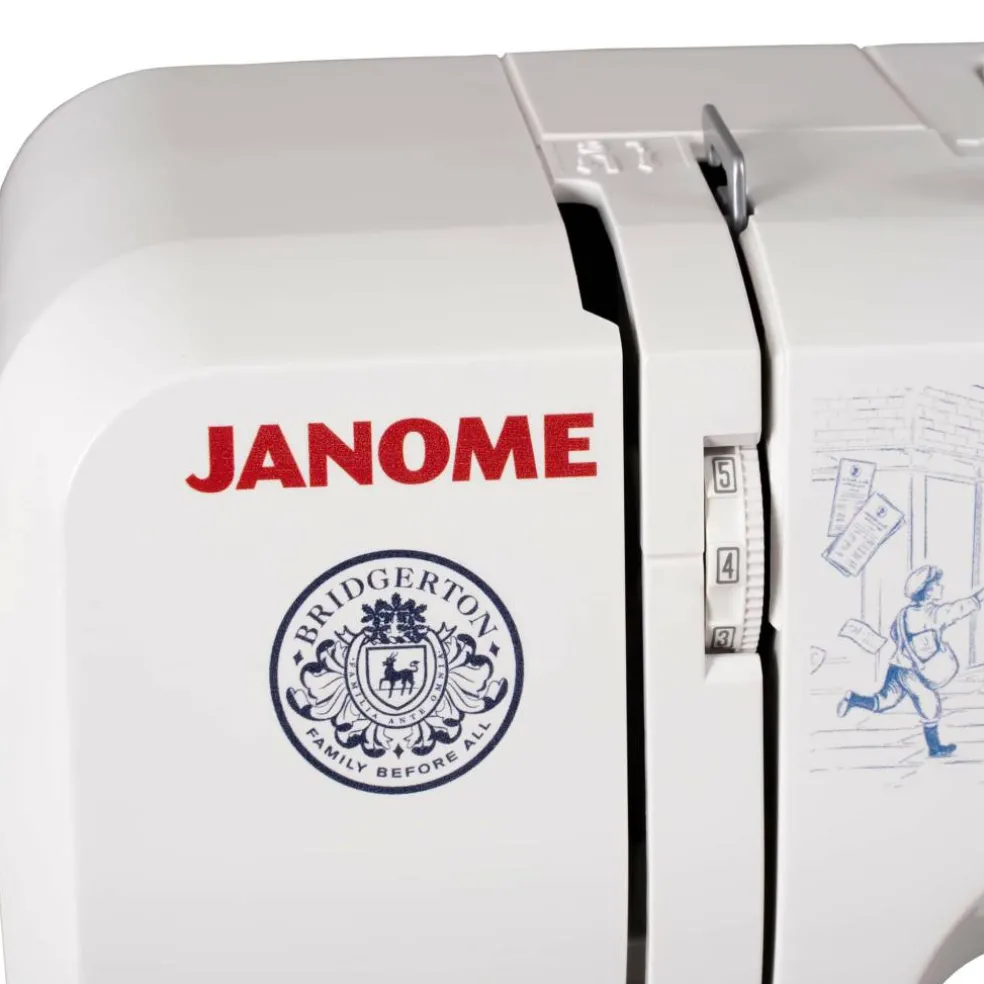 Janome Bridgerton Collection Easy-to-Use 15-Stitch Sewing Machine