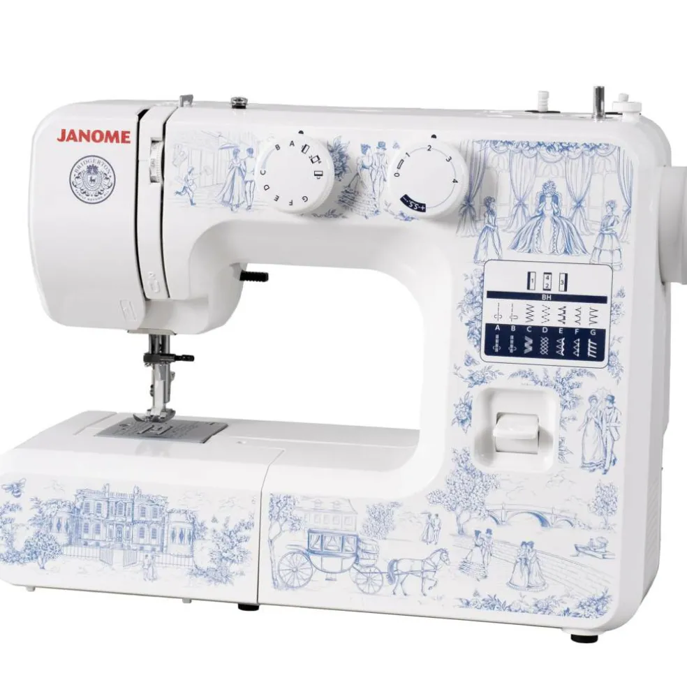 Janome Bridgerton Collection Easy-to-Use 15-Stitch Sewing Machine