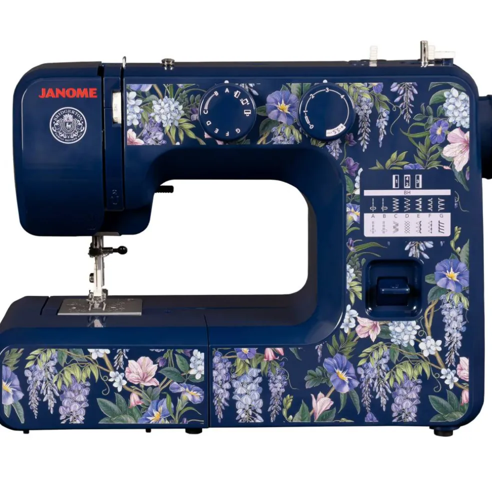 Janome Bridgerton Collection Easy-to-Use 15-Stitch Sewing Machine