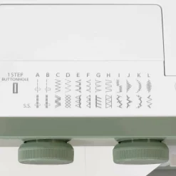 Janome 1522 Mechanical 22-Stitch Sewing Machine with Wide Sewing Bed