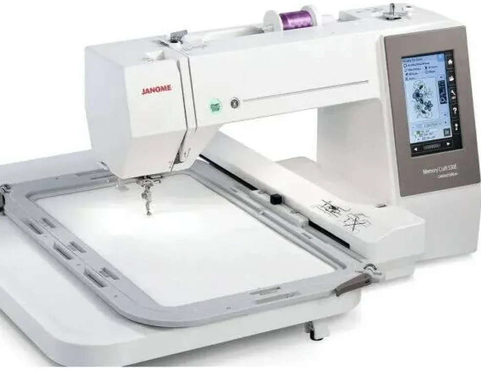 Janome Memory Craft 550e LE Embroidery Machine