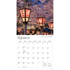 Japan | 2027 12 x 24 Inch (Hanging) Monthly Square Wall Calendar | Plastic-Free