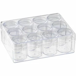 12 Jar Bead Organizer by Bead Landing™