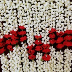Jasmine Garland, Diwali Decoration, Diwali Decor, Diwali Backdrop, Mogra Strings, Muslim Wedding, Eid Decoration, Mehndi Decoration