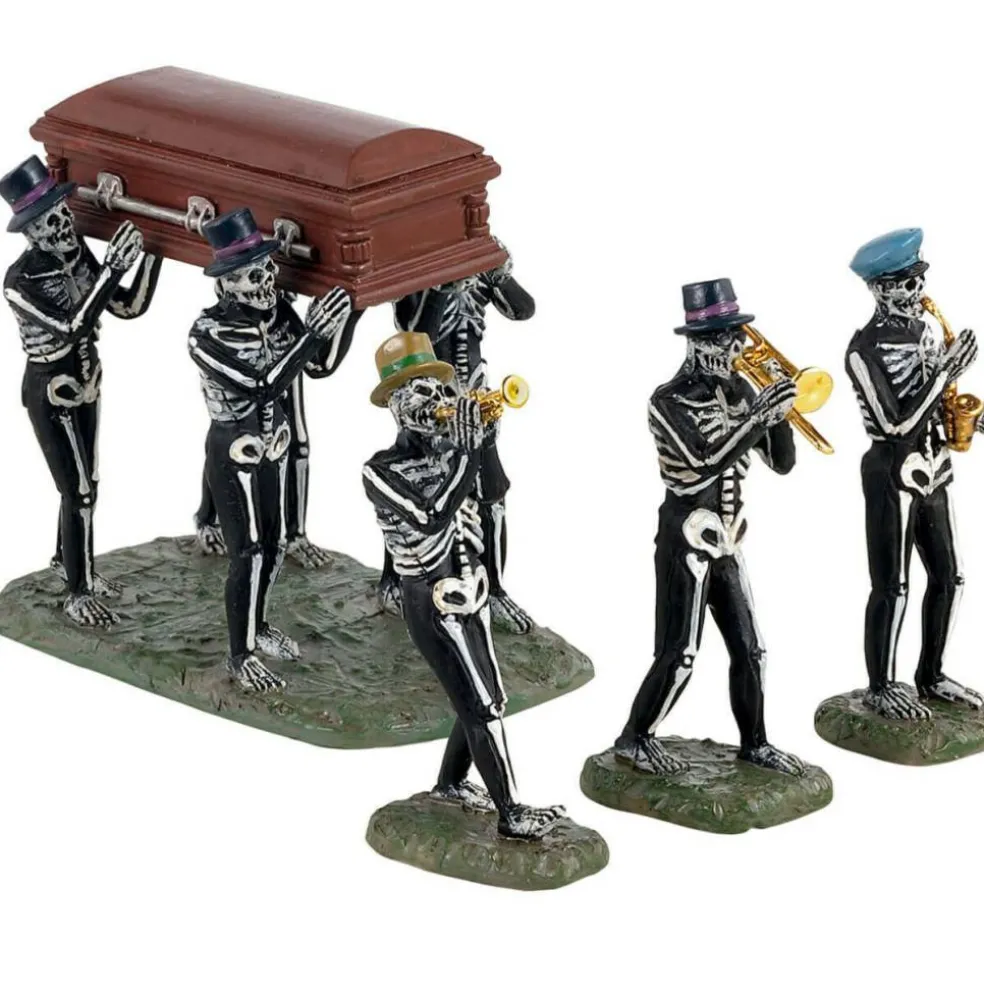 Jazz Funeral Set - Lemax Spooky Town