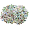 Jennifer’s Mosaics Iridescent Stained Glass Chips - Assorted Colors, 4 lb