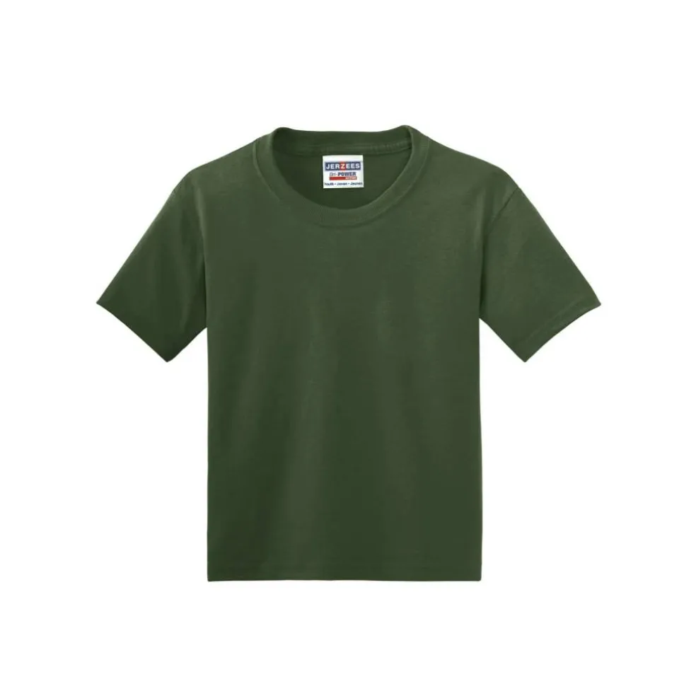 JERZEES® Dri-Power® Colors 50/50 Cotton/Poly Youth T-Shirt