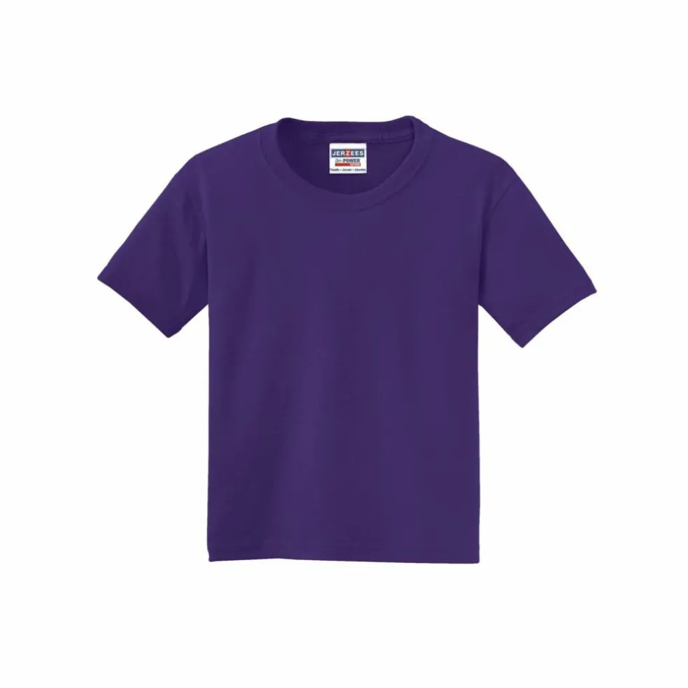 JERZEES® Dri-Power® Colors 50/50 Cotton/Poly Youth T-Shirt