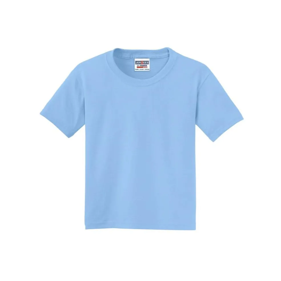JERZEES® Dri-Power® Colors 50/50 Cotton/Poly Youth T-Shirt
