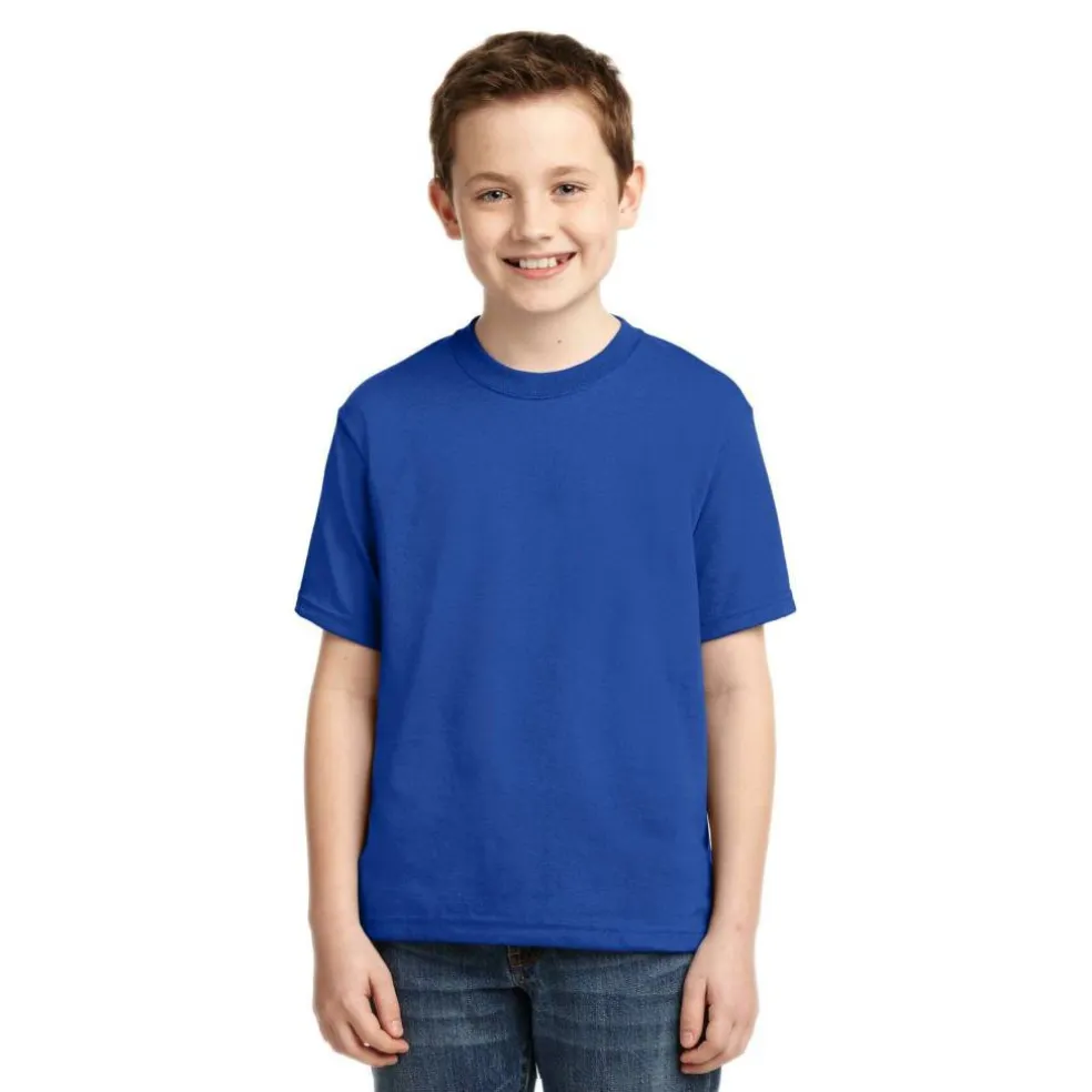 JERZEES® Dri-Power® Colors 50/50 Cotton/Poly Youth T-Shirt