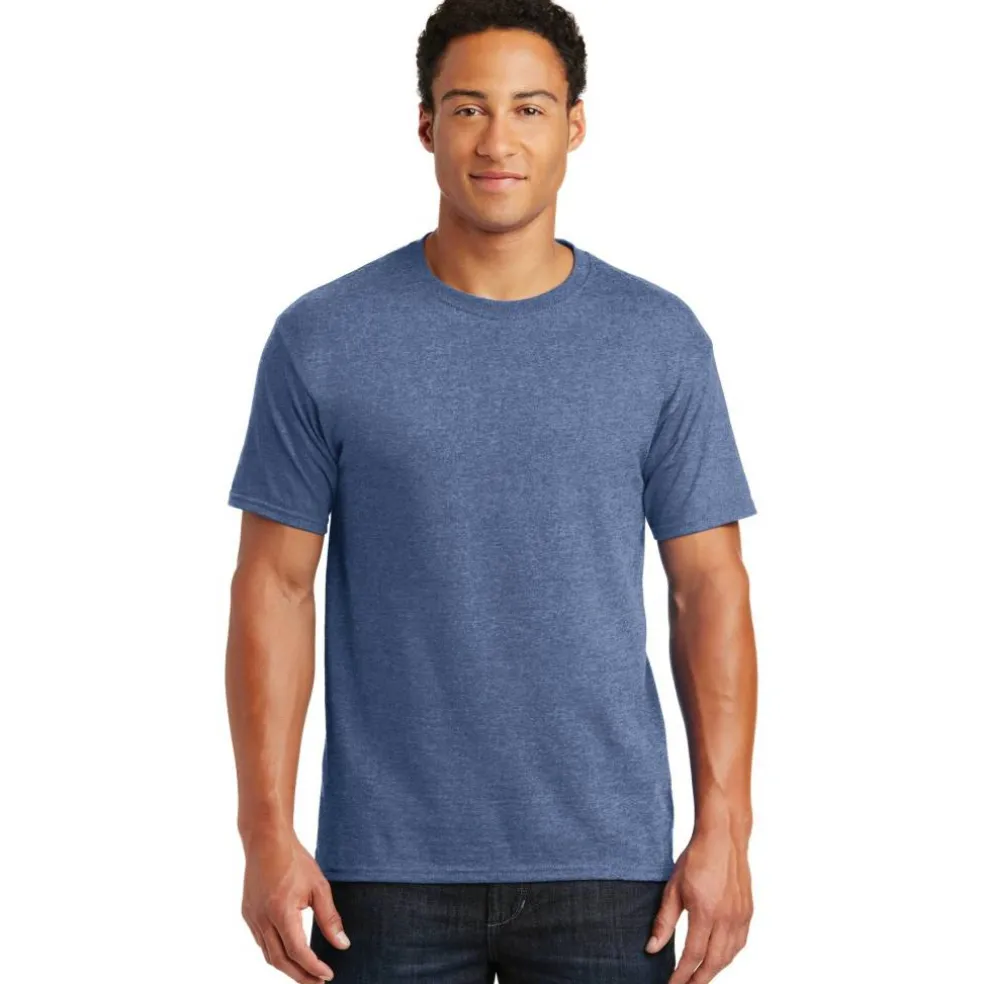JERZEES® Dri-Power® Heathered 50/50 Cotton/Poly T-Shirt