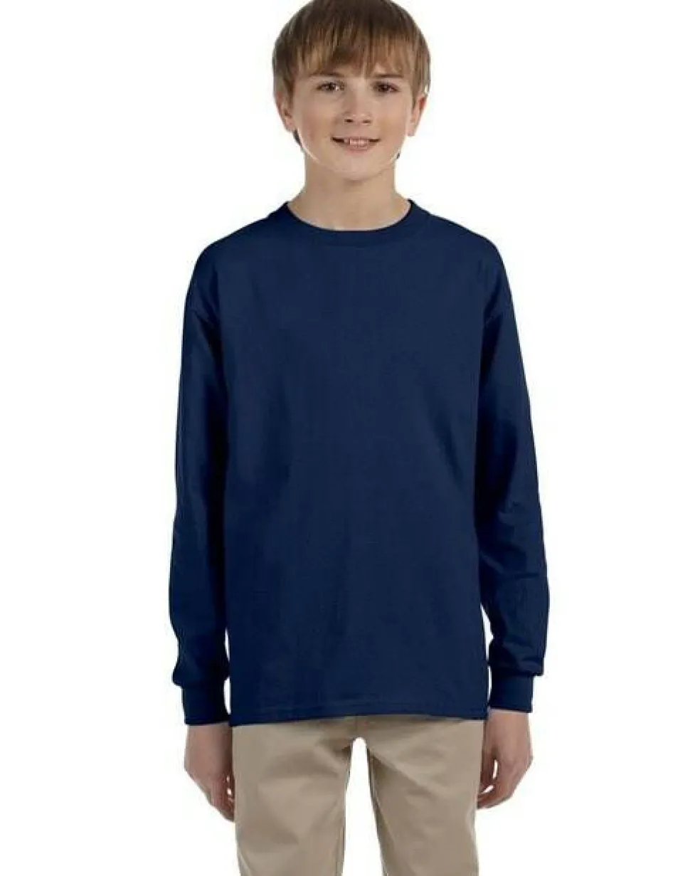 Jerzees Youth Dri Power Long-Sleeve T-Shirt Free Shipping