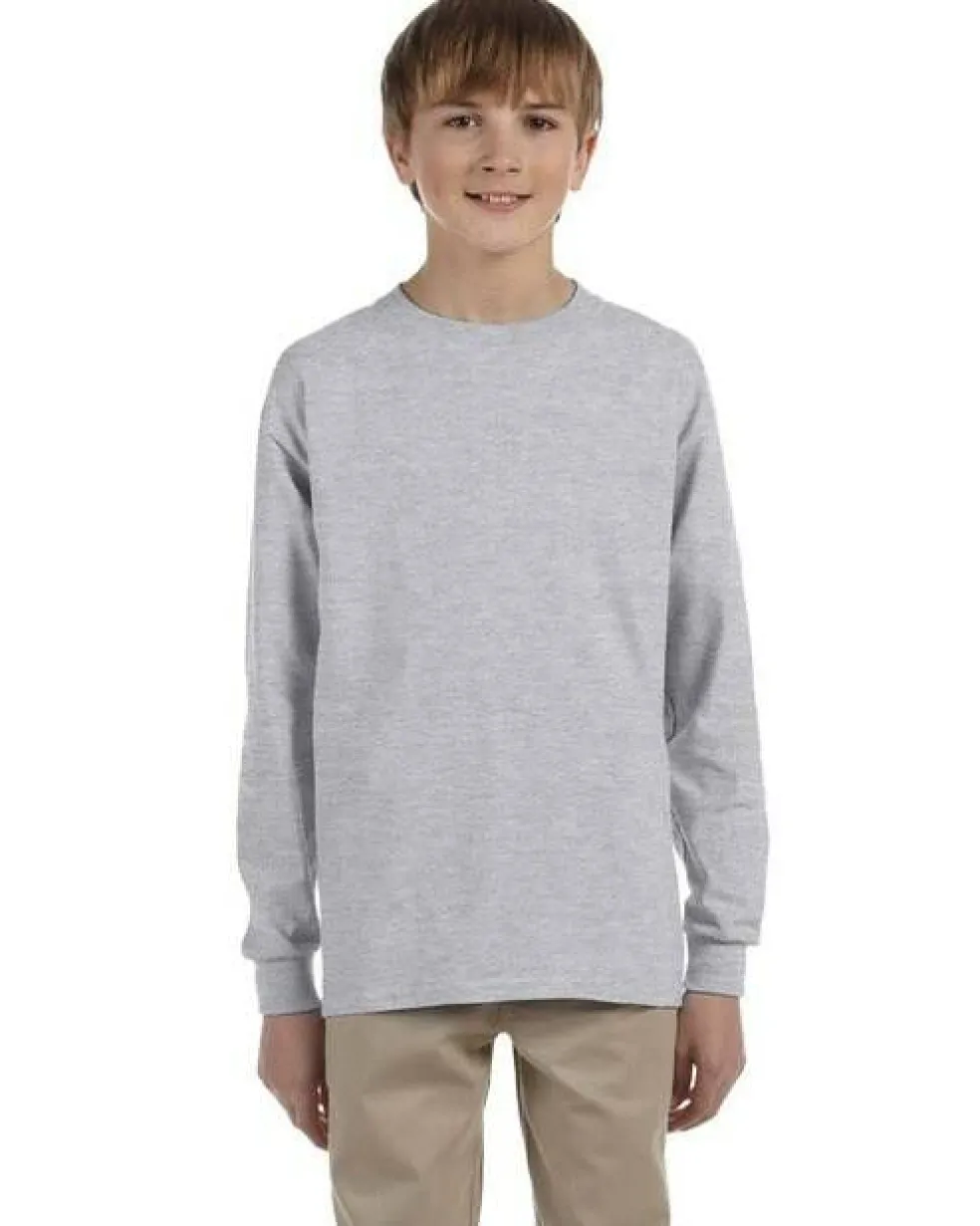 Jerzees Youth Dri Power Long-Sleeve T-Shirt Free Shipping