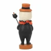 9" Jester Skeleton with Black Cat Wand Tabletop Décor by Ashland®