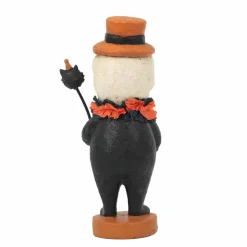 9" Jester Skeleton with Black Cat Wand Tabletop Décor by Ashland®