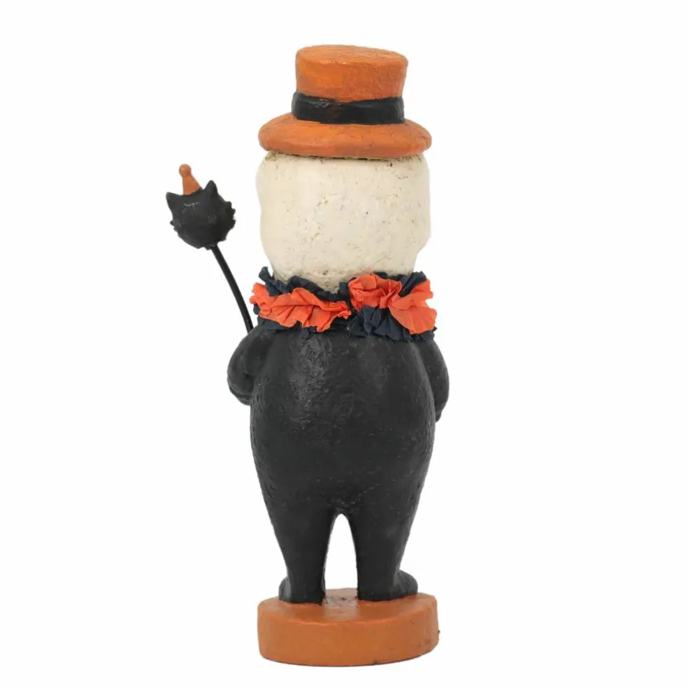 9" Jester Skeleton with Black Cat Wand Tabletop Décor by Ashland®