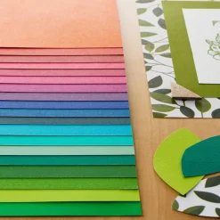 Jewel Colors 4.5" x 6.5" Textured Paper Pad by Recollections™, 87 Sheets