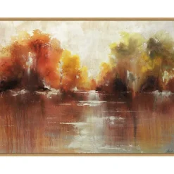 Jeweled Water by Sydney Edmunds Framed Canvas Wall Art