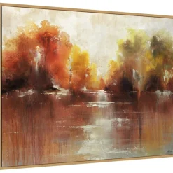 Jeweled Water by Sydney Edmunds Framed Canvas Wall Art