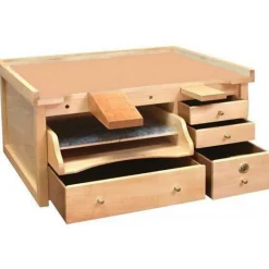 Jewelers Table Top Workbench Jewelry Repair Watch Hobby & Craft Bead 20"x16"x10"