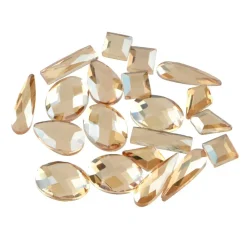 Jewel Shapes Glass Flatback Rhinestones by Bead Landingâ„¢