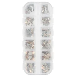 Jewel Shapes Glass Flatback Rhinestones by Bead Landing™