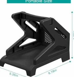 Jiose Label Holder Thermal Label Holder for Rolls and Fan-Fold Labels