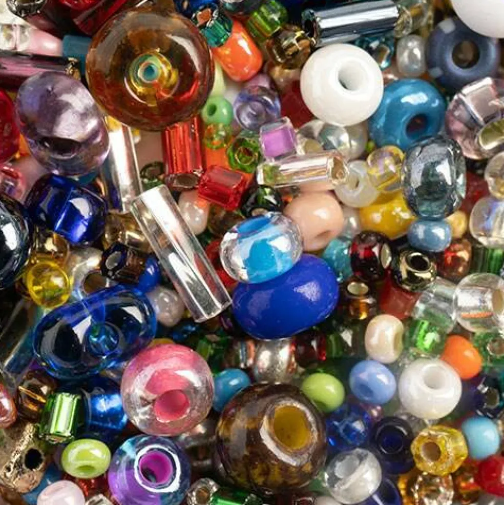 John Bead 10/0 Assorted Mix Shapes Czech Glass Seed Beads, 22g