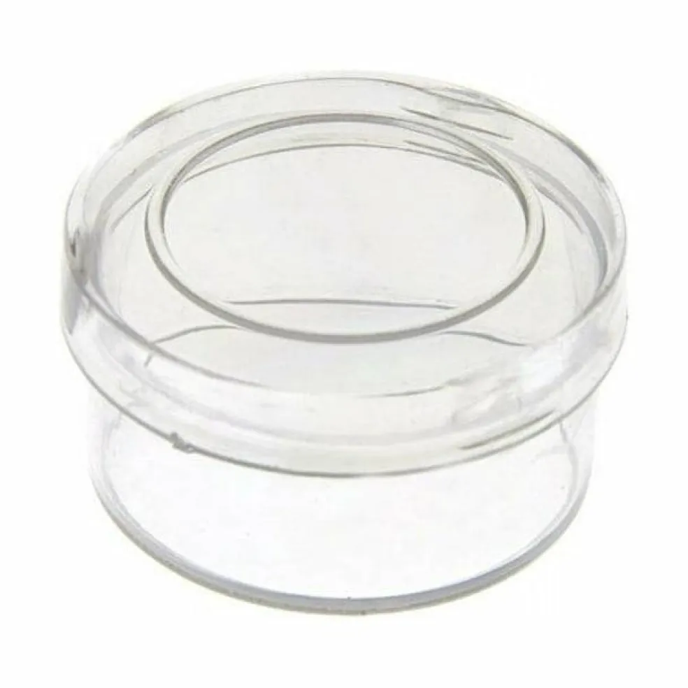John Bead 3cm Plastic Bead Storage Containers, 12pcs