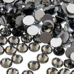 John Bead Crystal Lane SS30 Glass Round Flatback Rhinestones, 72ct.