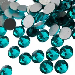 John Bead Crystal Lane SS30 Glass Round Flatback Rhinestones, 72ct.