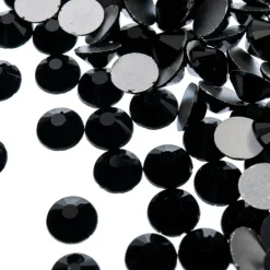 John Bead Crystal Lane SS30 Glass Round Flatback Rhinestones, 288ct.