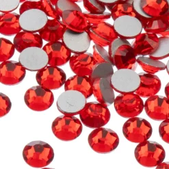 John Bead Crystal Lane SS30 Glass Round Flatback Rhinestones, 288ct.