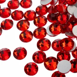 John Bead Crystal Lane SS30 Glass Round Flatback Rhinestones, 288ct.