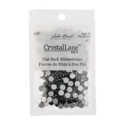 John Bead Crystal Lane SS30 Glass Round Flatback Rhinestones, 288ct.