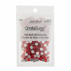 John Bead Crystal Lane SS30 Glass Round Flatback Rhinestones, 288ct.