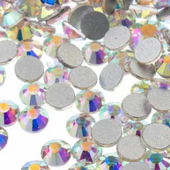 John Bead Crystal Lane SS30 Glass Round Flatback Rhinestones, 288ct.