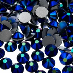 John Bead Crystal Lane SS30 Glass Round Flatback Rhinestones, 288ct.