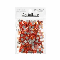 John Bead Crystal Lane SS30 Glass Round Flatback Rhinestones, 288ct.