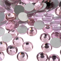 John Bead Crystal Lane SS30 Glass Round Flatback Rhinestones, 288ct.