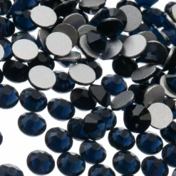 John Bead Crystal Lane SS30 Glass Round Flatback Rhinestones, 288ct.