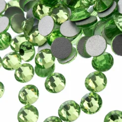John Bead Crystal Lane SS30 Glass Round Flatback Rhinestones, 288ct.