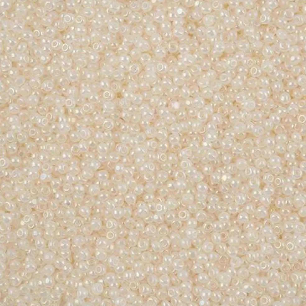 John Bead 11/0 Cut Opaque Finish Round Czech Glass Seed Beads, 13g/100g