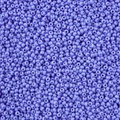 John Bead 11/0 Cut Opaque Finish Round Czech Glass Seed Beads, 13g/100g
