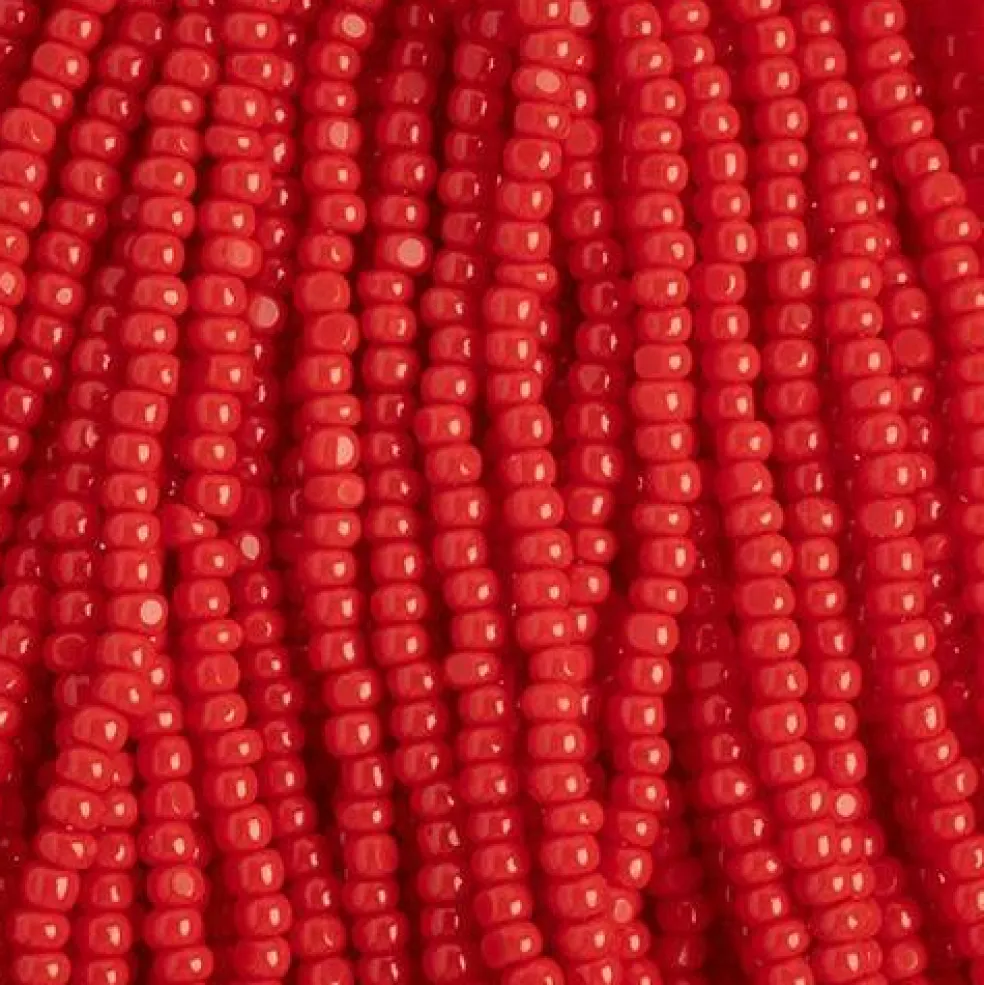 John Bead 11/0 Cut Opaque Finish Round Czech Glass Seed Beads, 13g/100g